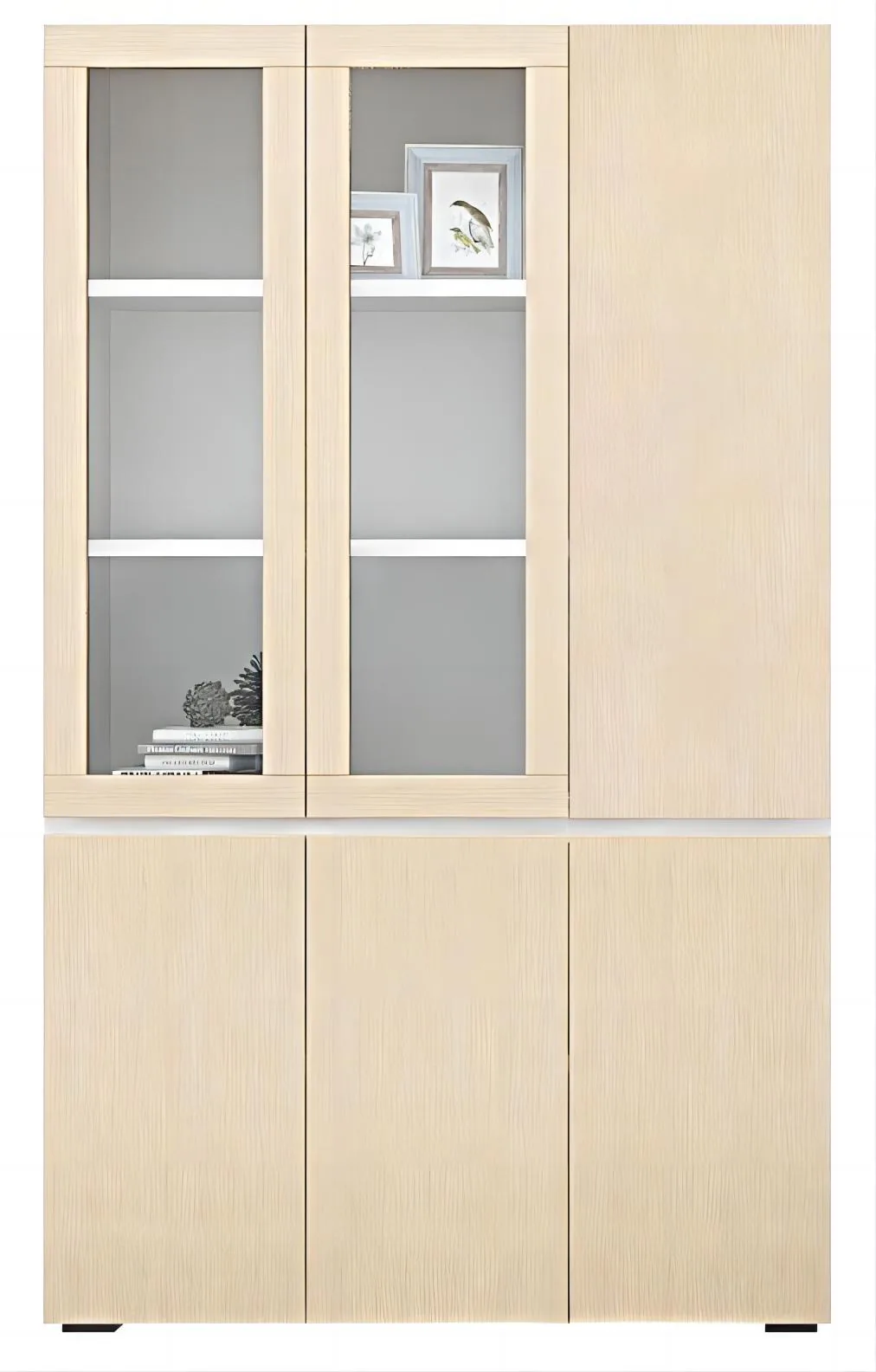 Seattle three-door tall cabinet