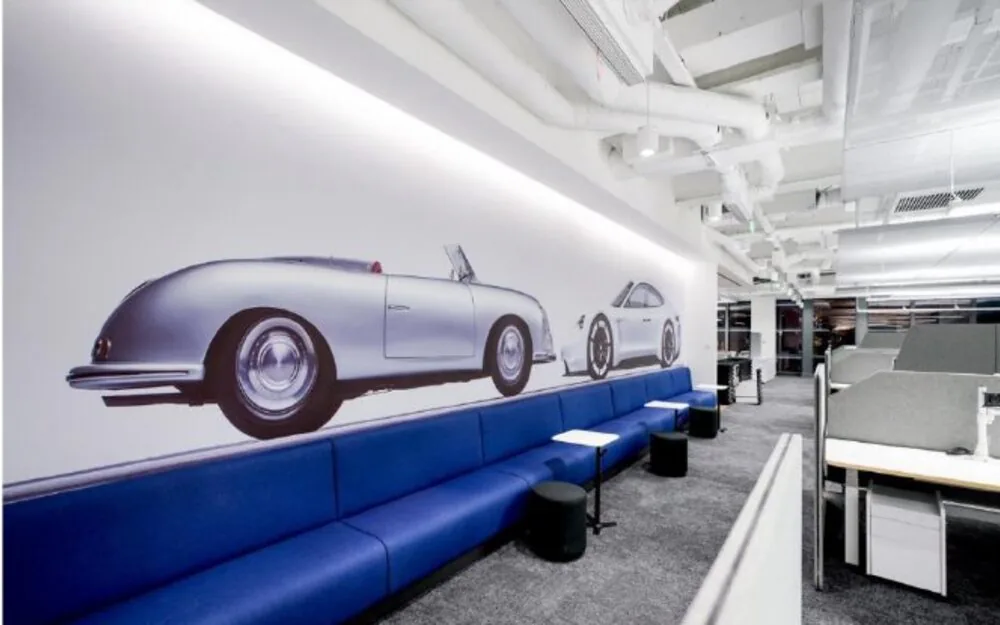 Porsche project interior