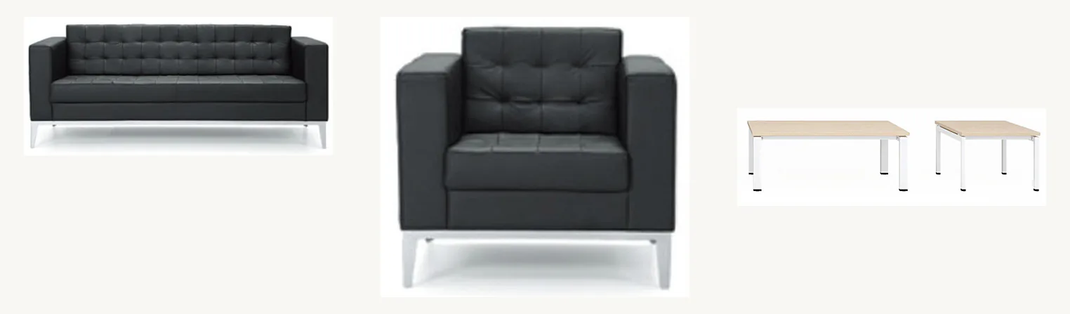 Seattle sofa and table set